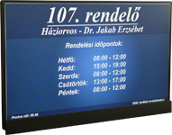 GL-121-PW21 fali LCD kijelző